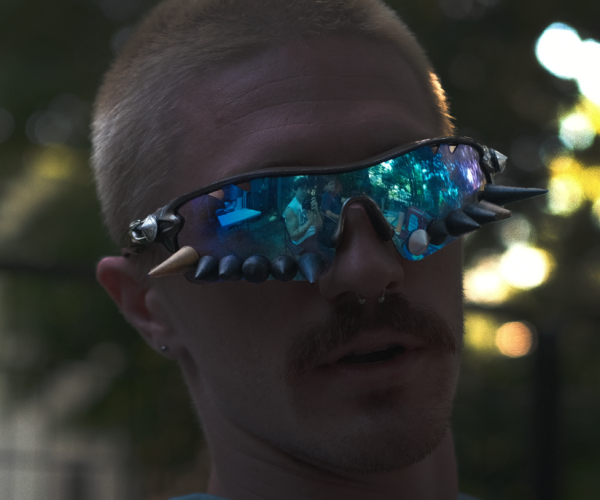 Spike Glasses (2 Spikes)